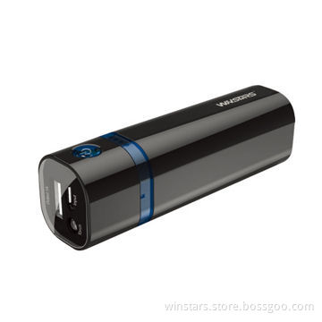 Power Banks Portable Battery with 2,200mAh Capacity and Sized 88 x 25 x 25mm
